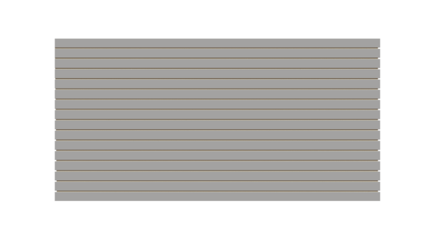 Gray Slatwall Panel