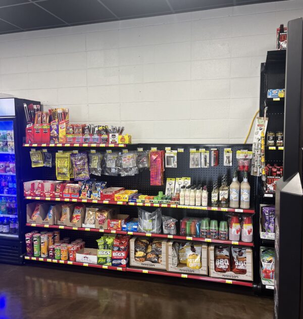 Liquor Store Wall Unit Shelving